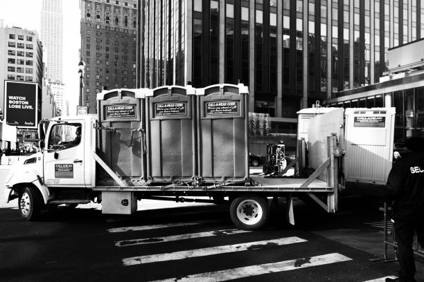 Porta potty delivery and setup in Muse, PA